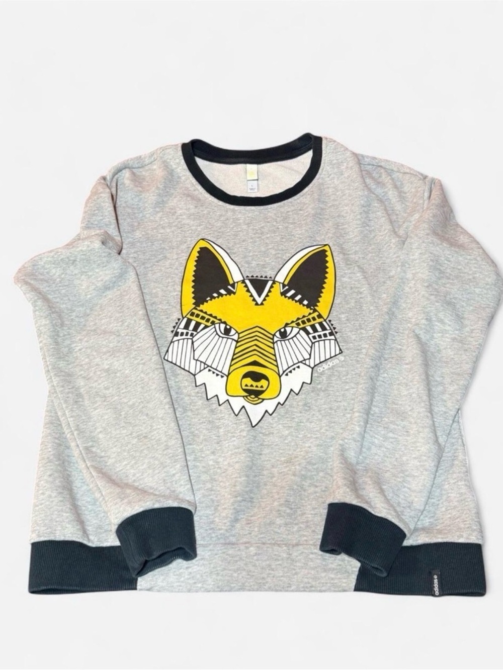 Adidas NEO Gray Graphic Sweatshirt women Large
